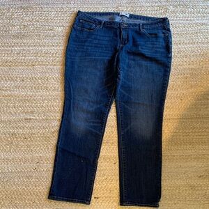 Old Navy Dark Blue Women's Straight Jeans